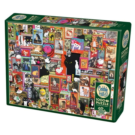 Cobble Hill: Catsville 1000 Piece Jigsaw Puzzle