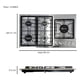 thumbnail image 5 of Parrilla Gas 5 Quemadores Acero Inox Gutstark Home  Empotrable Negocio, 5 of 9