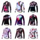 thumbnail image 2 of Weimostar - Maillot de ciclismo de otoño para mujer, manga larga, ropa de ciclismo de primavera, chaqueta de ciclismo de equipo profesional, camiseta de ciclismo de carretera para mujer, 2 of 5