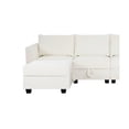 thumbnail image 5 of Naomi Home Elizabeth Modern DIY Collection-Fabric:Linen,Finish:White Down,Style:9-Seater with Double Ottoman, 5 of 10