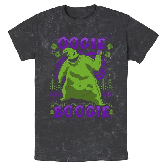 Mens The Nightmare Before Christmas Oogie Boogie Ugly Sweater T Shirt