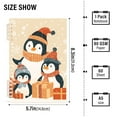 thumbnail image 3 of Ckdifva Cute Penguins Gifts A5 Ring Binder Notebook Journey Note Diary College Ruled Study 60 Pages, 3 of 8