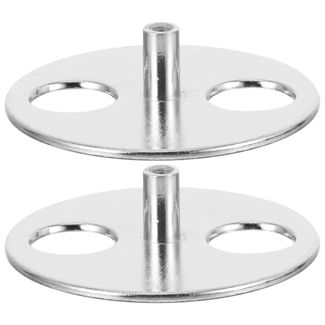 Miangastore 6 Pcs Clé Enrouleur de Boîte à Musique : Accessoires de Boîte à Musique Diy - Clés de Remplacement 55mm avec Base Ronde pour Réparation et Modification