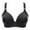 Black, variant on Everyday Bras for Women Sports Bra with Cups Brazier for Women Women Sports Bra Bra to Make Look Smaller plus Sized Sports Bra under Control Maternity Bra Womens Bras Push up plus Size Pink 46