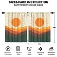 thumbnail image 2 of Blackout Kids Curtains,Mountain Landscape Childrens Insulated Curtains Set Of 2,Bedroom Essentials,Toddler Room Decor 42x54in(106x137cm), 2 of 4