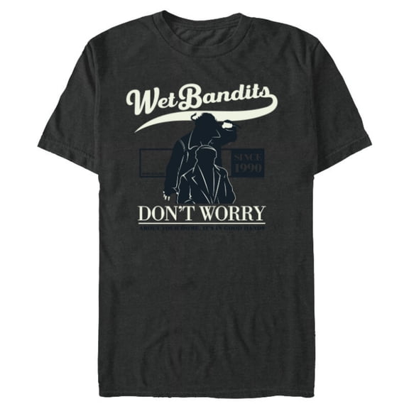 Home Alone Wet Bandits Don’t Worry It’s in Good Hands Quote - Short Sleeve Blended T-Shirt for Adults - Customized-Dark Heather