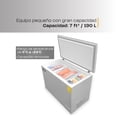 thumbnail image 3 of Congelador Horizontal Rhino, 7 Pies (190L), Refrigerador y Congelador en Uno, Control de Temperatura Preciso, Bajo Consumo Energético, CONGECO-7, 3 of 12