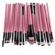 thumbnail image 3 of Set of 20pcs Cosmetic Makeup Brushes Set Powder Foundation Eyeliner Eyeshadow Lip Brush for Beautiful Female (Pink+Black), 3 of 4