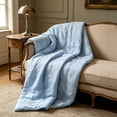 thumbnail image 4 of YiJuHui Stylish Voile Washed Summer Quilt | Cloud Soft Gauze Bedding | Lightweight Breathable Cooling Cover | All Season Comforter for Bedroom & Guest Room, 4 of 6