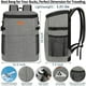 thumbnail image 3 of Mochila térmica para acampar Vankor, 45 latas, impermeable, gris, 3 of 7
