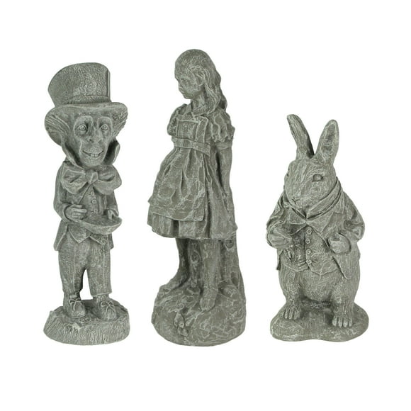 Alice Wonderland Garden Statue
