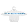 thumbnail image 5 of DAFPZW I Love You This Much Valentines Hoodies for Women Men Long Sleeve Cute Jacket Coat Unisex Valentine Holiday Outfit, 5 of 9