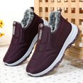 thumbnail image 3 of Zapatos de invierno para mujer, botas de algodón grueso con forro polar, zapatos de madre, zapatos de hombre y mujer, los mismos zapatos de hombre de siempre, zapatos de algodón, 3 of 5