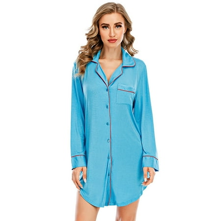 

Autumn And Winter Long-Sleeved Loungewear Women s Cardigan Lapel Pajamas