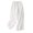White, variant on LLYwey Women's Pajama Pants Women Solid Color Button Tied Loose Casual Cropped Pants Sweatpants Female Long Pant Style H1496 White L