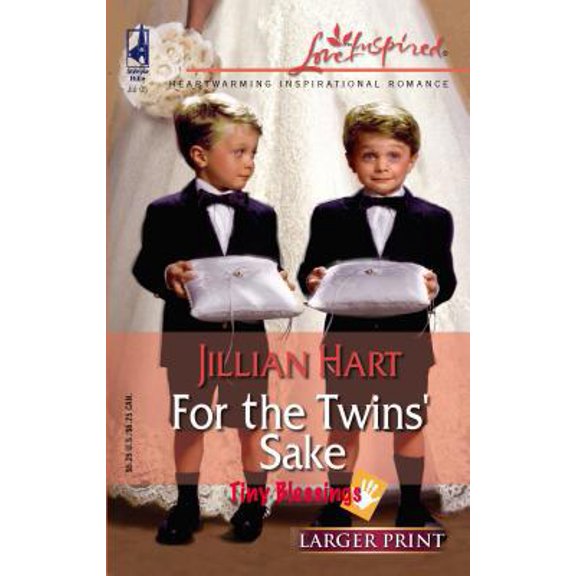 Pre-Owned For the Twins' Sake (Tiny Blessings Series #1) (Larger Print Love Inspired #308) (Unknown) 0373812221 9780373812226