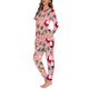 thumbnail image 3 of Pijama de manga larga con temática navideña para mujer, ropa de dormir cálida e informal para el hogar, jersey de otoño, ropa de dormir con estampado a pedido, 3 of 4