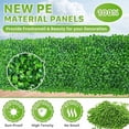 thumbnail image 4 of 12 PCS Grass Wall,10"x10" Grass Wall Panels,Artificial Boxwood Panels,Greenery Wall Faux Hedge Grass Panels,Grass Wall Backdrop Panels for Outdoor Indoor Garden Yard Fence, 4 of 7