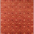 thumbnail image 1 of Ahgly Company Indoor Square Mid-Century Modern Red Oriental Area Rugs, 3' Square, 1 of 6
