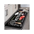 thumbnail image 3 of 1/2/3 Pc Letter & Coffee Cup Pattern Kitchen Mat, Modern Polyester Non-Slip Kitchen Rug For Kitchen ,Room Decor, 3 of 9