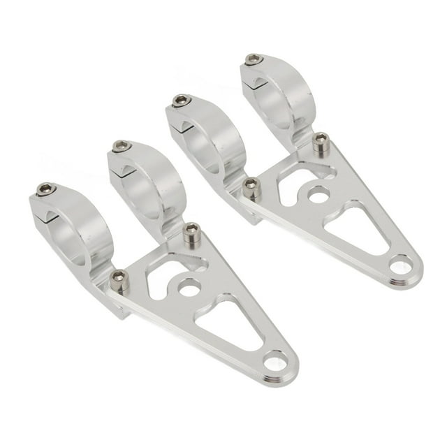 Par de abrazaderas para faros delanteros de 30 mm de aleación de aluminio CNC, rendimiento confiable para motos Monkey Z50, Z50A y Z50J.