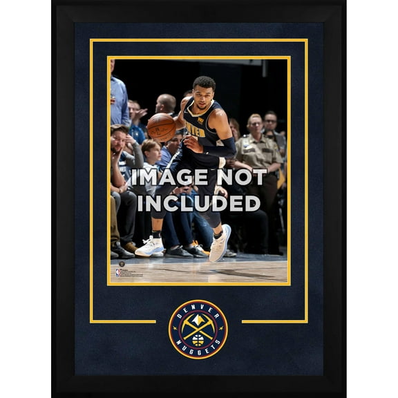 Denver Nuggets Deluxe 16'' x 20'' Vertical Frame with Team Logo