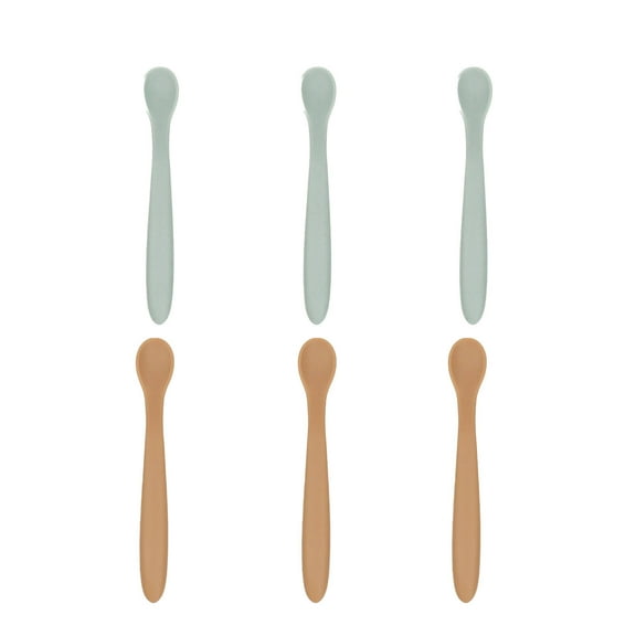 FACEGA Baby Spoons,Adaptable Design for Baby Forks,Learning Baby Utensils