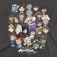 thumbnail image 2 of Avatar The Last Airbender T-Shirt Chibi Group Unisex Graphic Tee For Men & Women, 2 of 7