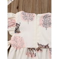 thumbnail image 6 of Dewadbow Newborn Infant Baby Girl Romper Jumpsuit Bodysuit Princess Outfit, 6 of 6