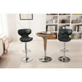 thumbnail image 4 of Swivel Barstool with Comfortable Seat | For Office and Outdoor Spaces | Sturdy Chrome Base and 360 - Degree Rotation | Addresses Limited Movement Range, 4 of 4