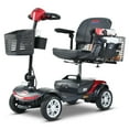 thumbnail image 1 of Metro Mobility 4 Wheel Powered Mobility Scooters for Seniors 300 lbs Capacity Electric Scooter  Red., 1 of 8
