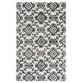 thumbnail image 2 of SAFAVIEH Blossom Cletus Geometric Wool Area Rug, Ivory/Black, 6' x 9', 2 of 9