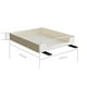 thumbnail image 5 of Organizador de gabinete extraíble de acero al carbono, multifuncional, deslizante, extraíble 35cm, 5 of 5