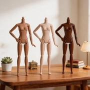 1/6 Scale 22 Joints Yoga Doll Body, Articulated Action Figure for Custom, 26cm