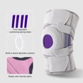 thumbnail image 5 of Washranp 1Pair Knee Brace Support,Adjustable Fastener Tape Breathable Universal Knee Pads Patella Stabilizer Knee Pain Relief Dual Compression Knee Sleeves, 5 of 5