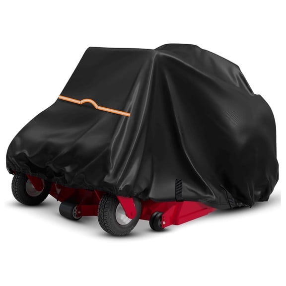 Che Yi Bao 600D Heavy Duty Zero-Turn Mower Cover, 79"x46"x55", Fits Riding Lawn Tractor Covers, All-Weather Waterproof & UV Resistant Protection