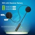 thumbnail image 2 of Auriculares Bluetooth para casco de moto MAXTO BT-11 Bluetooth 5.3, 2 of 6