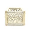 thumbnail image 2 of hometrends Woven Rope Wooden Crate, 2 of 3