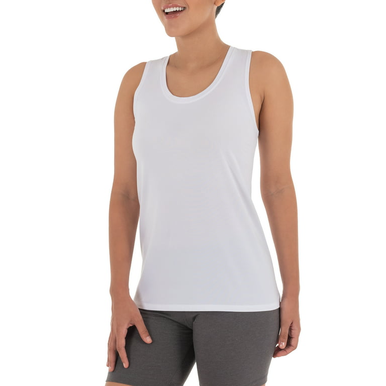 Athletic Works Women's Core Active Racerback Tank Top, 3-Pack 