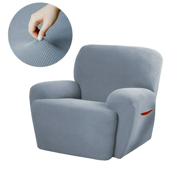 MAYTEX Pixel, Recliner, Steel Blue Chair Slipcover
