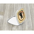 thumbnail image 2 of Cairn Terrier and Flowers Compact Mirror 2.75 in x 3 in, 2 of 4