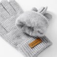 thumbnail image 5 of Rrxhxhs Gloves for Men Winter Touchscreen Protection From Cold Knitting Outdoor Keep Warm Gloves, 5 of 5