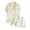Pajama Sets for Women: 3-Green, variant on Daznico Women's 2-Piece Heart Print Pajama Set, Cotton Gauze Short Sleeve Button-Up Top & Shorts, Casual Sleepwear,L