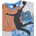thumbnail image 3 of Quad Seven Boys Short Set - 3 Piece Athletic Shirt Boys Basketball Jersey and Gym Shorts Active Set, 3 of 7
