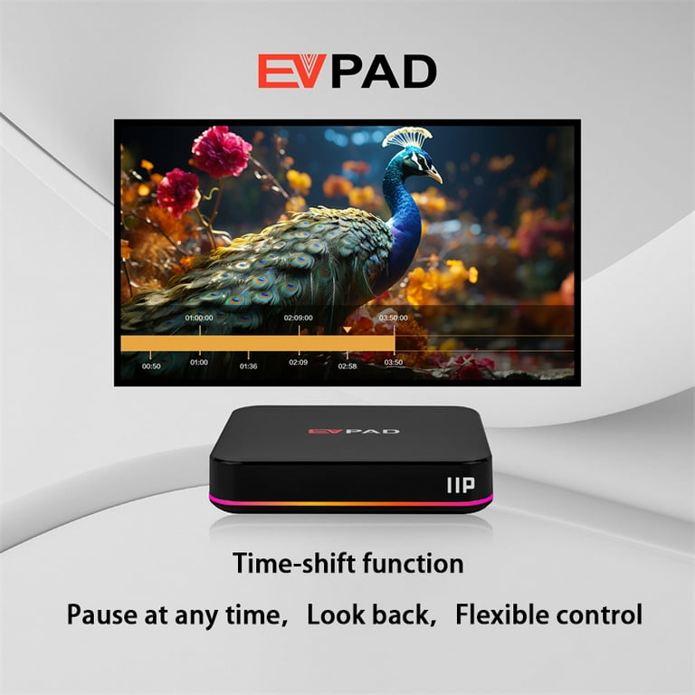 EVPAD 11P Android TV Box – 4GB RAM 64GB Storage, 8K UHD