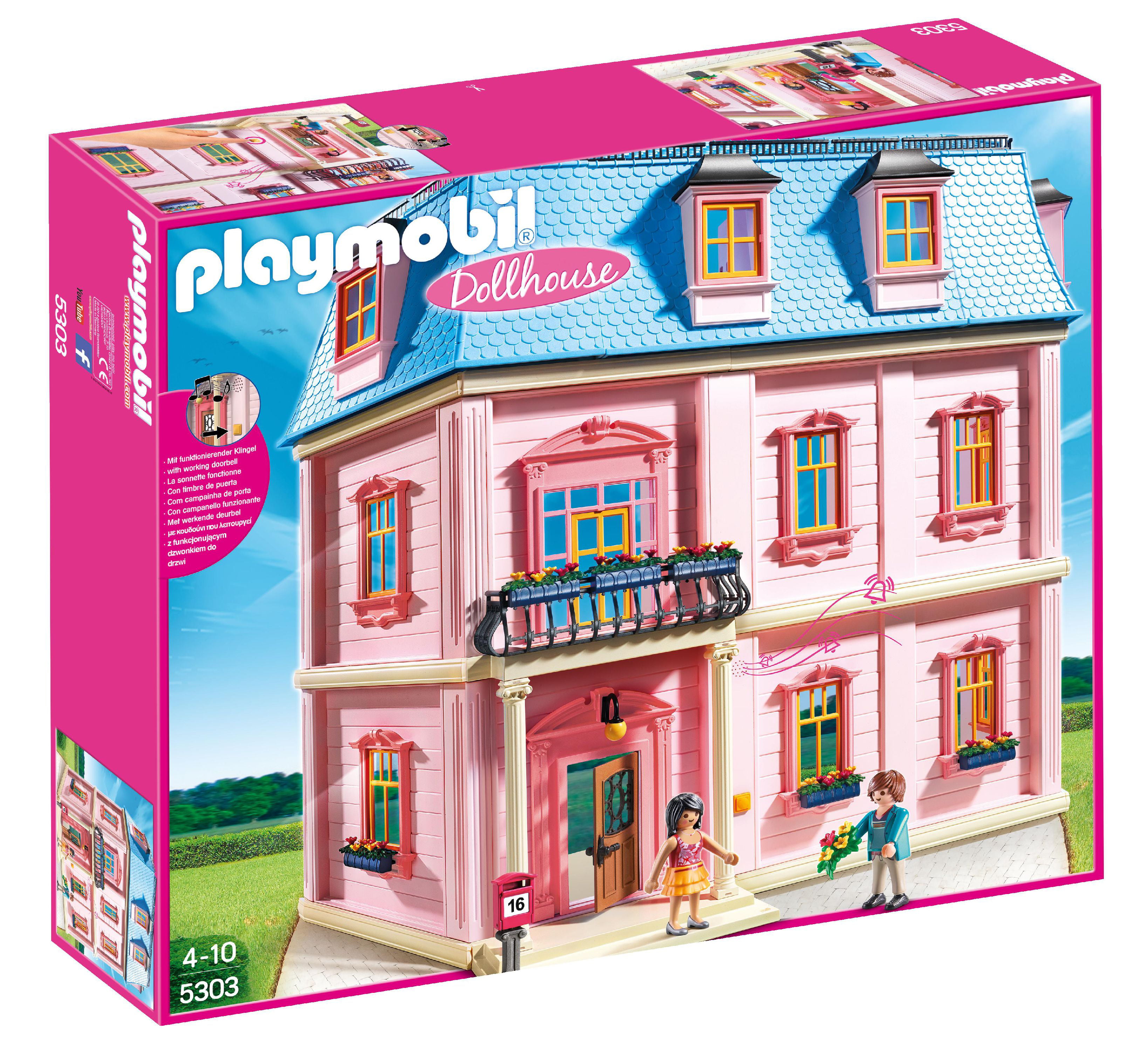 Playmobil house @ 1900 @ the service has the lounge @ pink serie nostalgia 4 