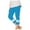 Sky Blue, variant on TAIAOJING Toddler Girls Yoga Pants With Lace Trim Comfortable Stretchy Solid Color Casual Capris For Everyday Wear School Outdoor Activities Summer Fall Breathable 3-4Y