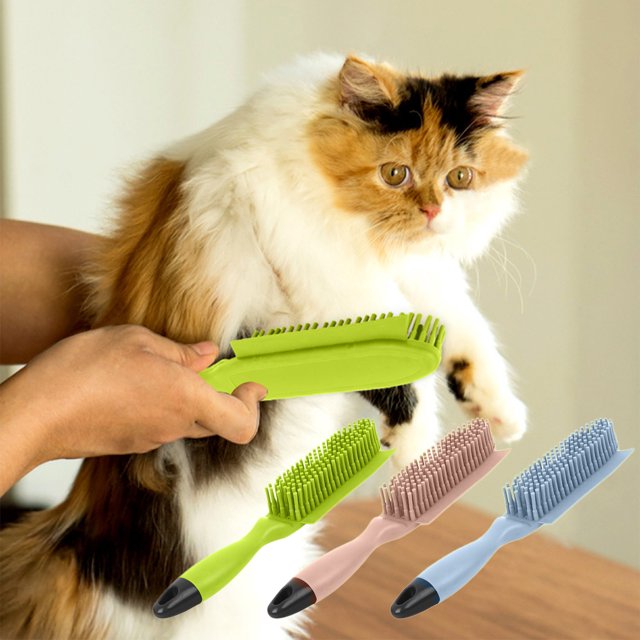 XWSHYW Productos para Mascotas Gatos Cepillo para Quitar El Pelo de Mascotas, Cepillo de Pelo Flotante para Sofá, Limpieza de Ropa, Cepillo para Quitar El Pelo, Cepillo para Masajes de Baño para Perr