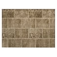 thumbnail image 2 of Addison Rugs Chantille Indoor/Outdoor Transitional Patchwork Brown Washable Rectangle Rug, 1'8" x 2'6", 2 of 6