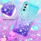 thumbnail image 4 of Funda para Samsung Galaxy A54 5G Transparente con Brillos Carcasa Protectora Antigolpes con Glitter Brillante, 4 of 5